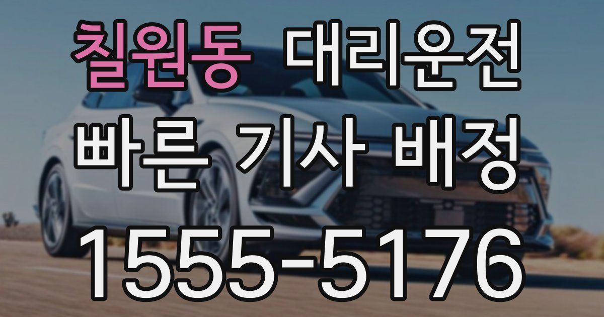 일일대리기사