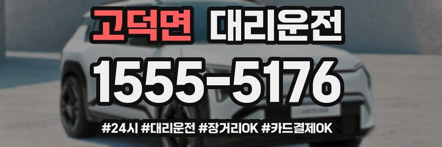 고덕면 대리운전