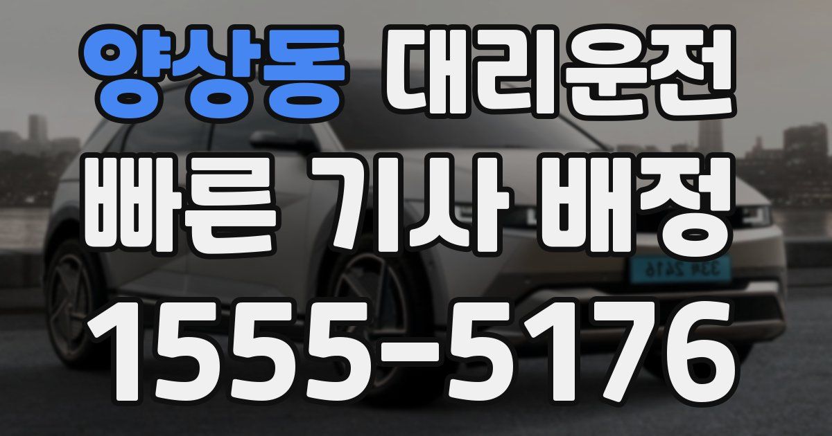 일일대리기사