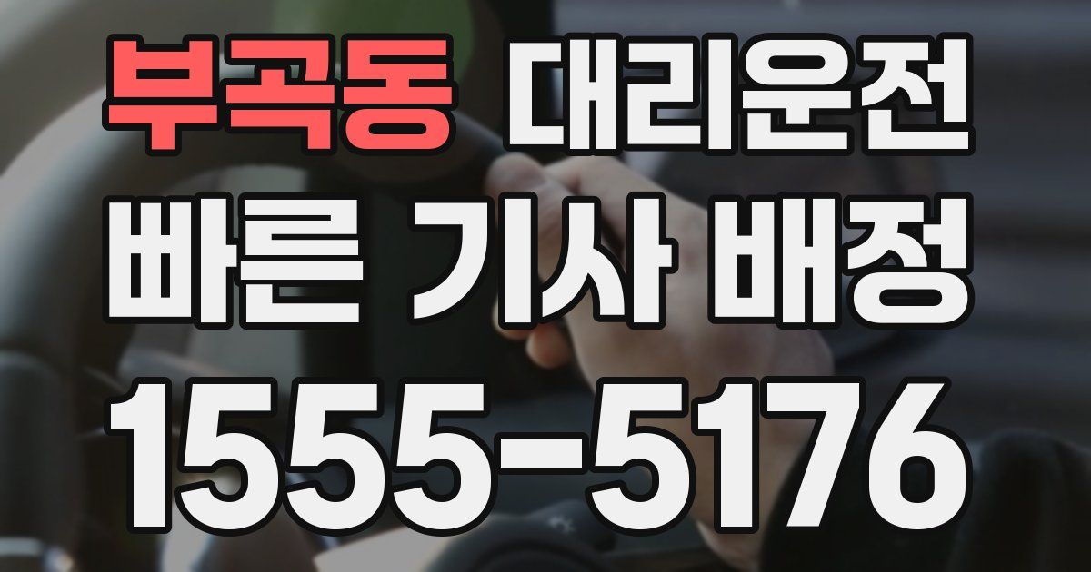 일일대리기사