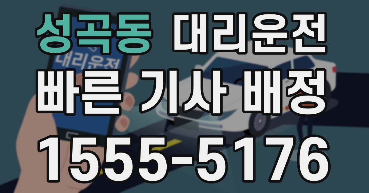 일일대리기사