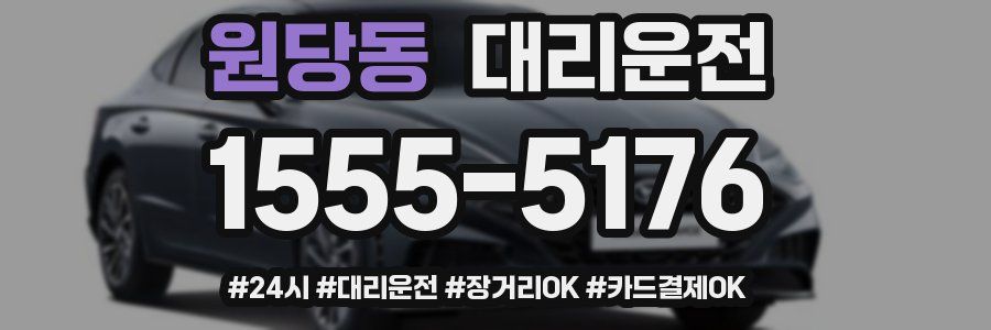 원당동 대리운전