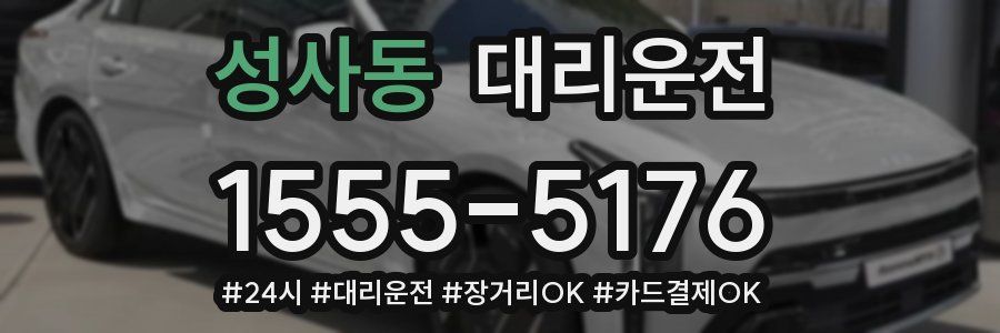 성사동 대리운전