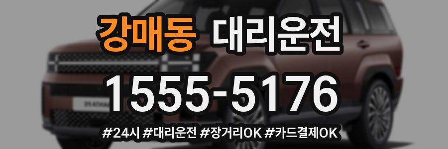 강매동 대리운전