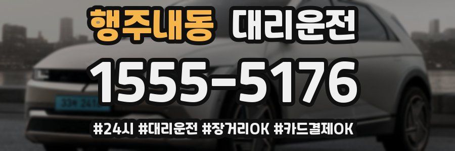 행주내동 대리운전