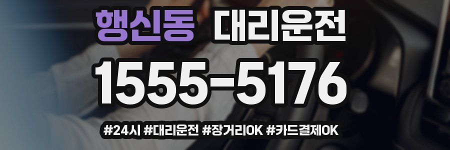 행신동 대리운전