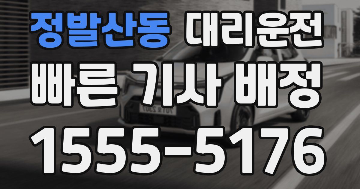 일일대리기사