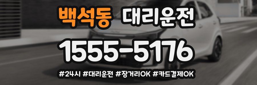 백석동 대리운전