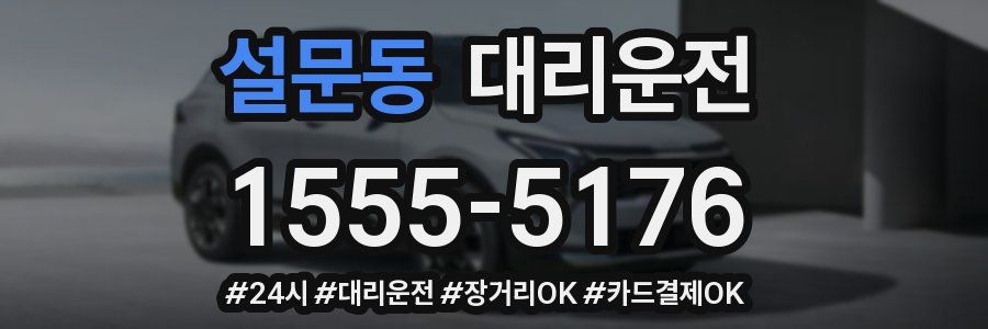설문동 대리운전