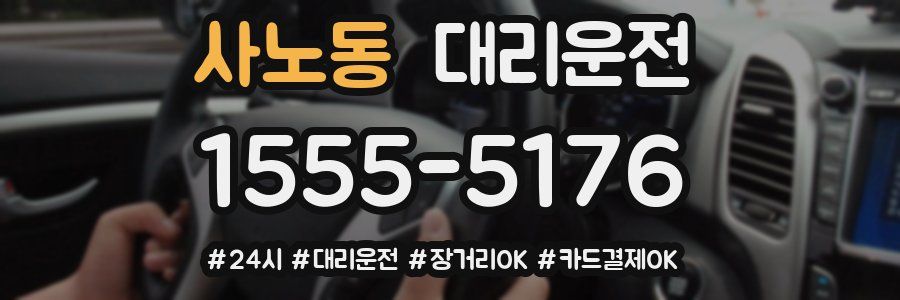 사노동 대리운전
