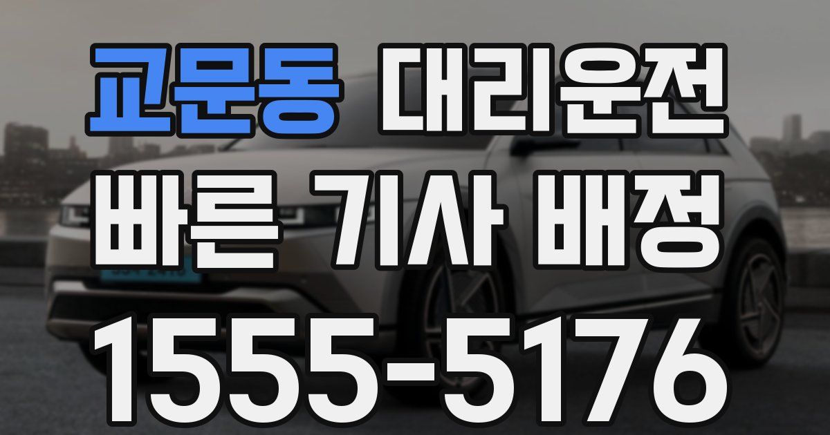 일일대리기사