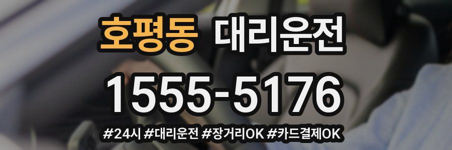 호평동 대리운전