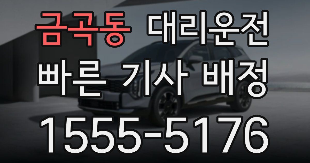일일대리기사