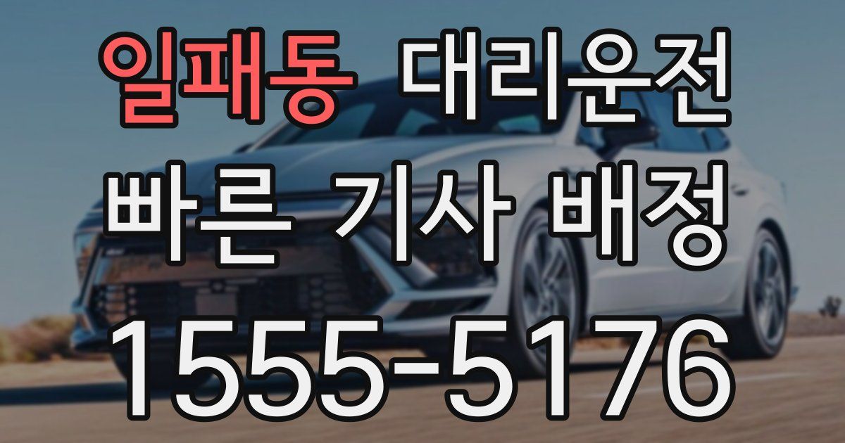 일일대리기사
