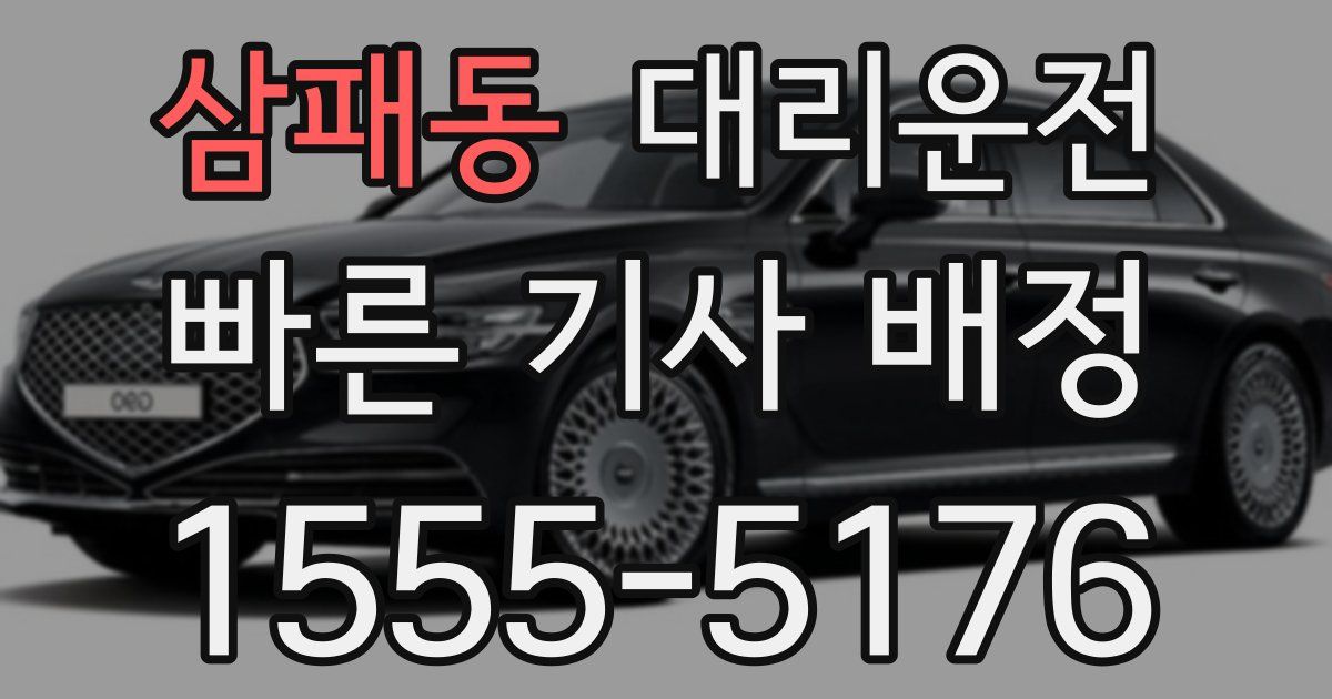일일대리기사
