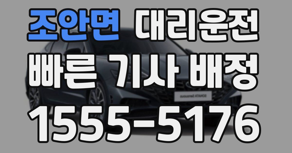 일일대리기사