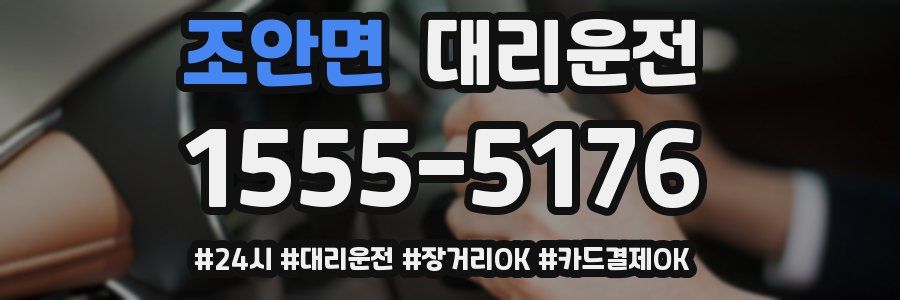 조안면 대리운전