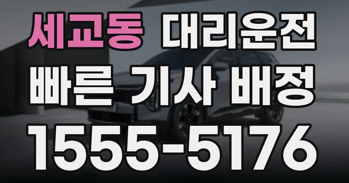 일일대리기사