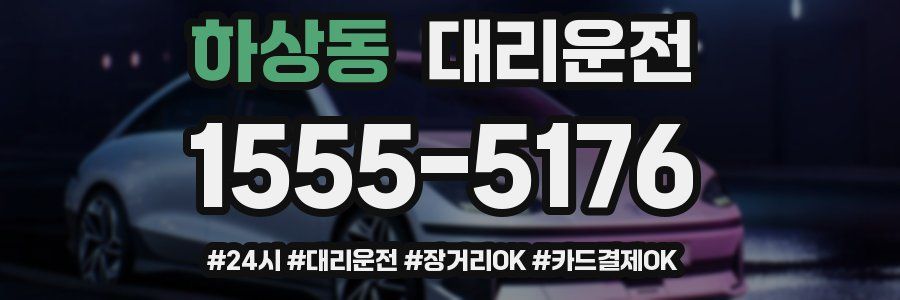 하상동 대리운전