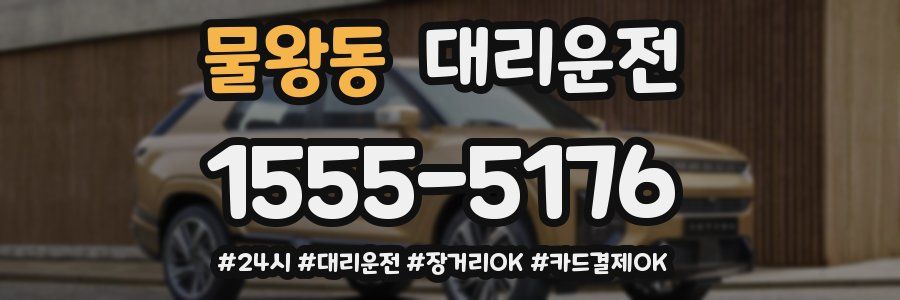 물왕동 대리운전