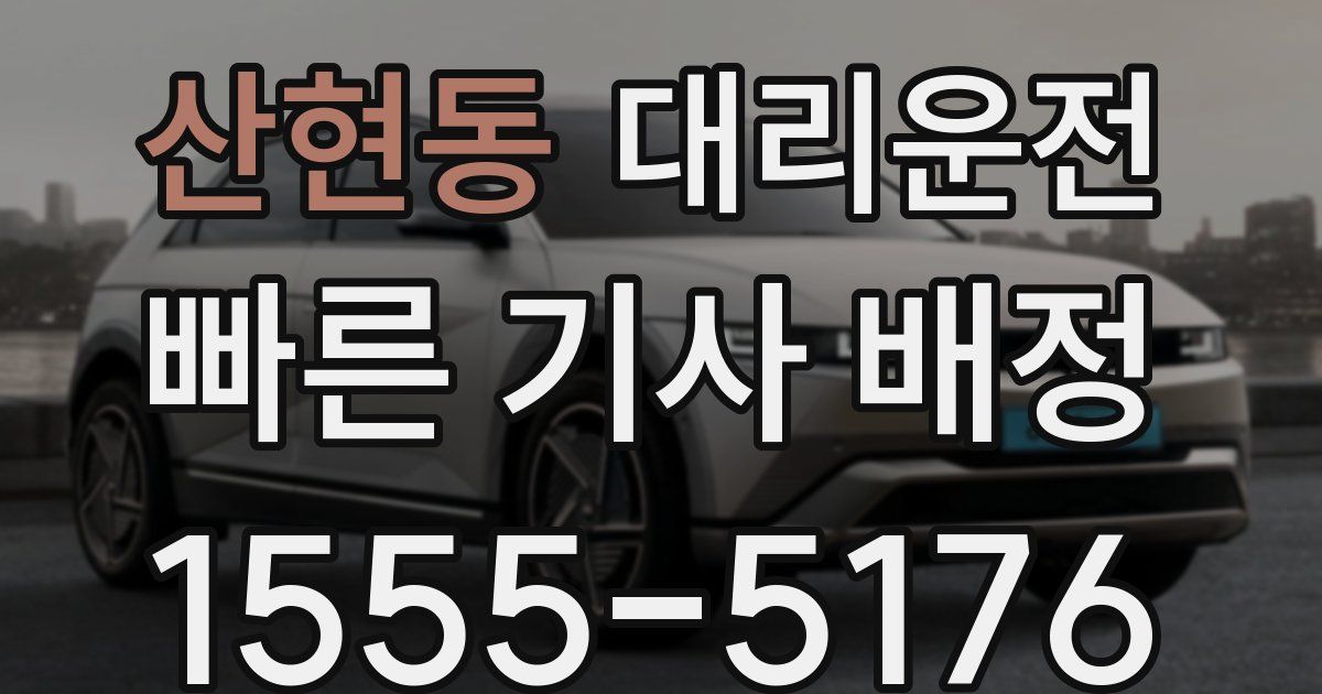 일일대리기사