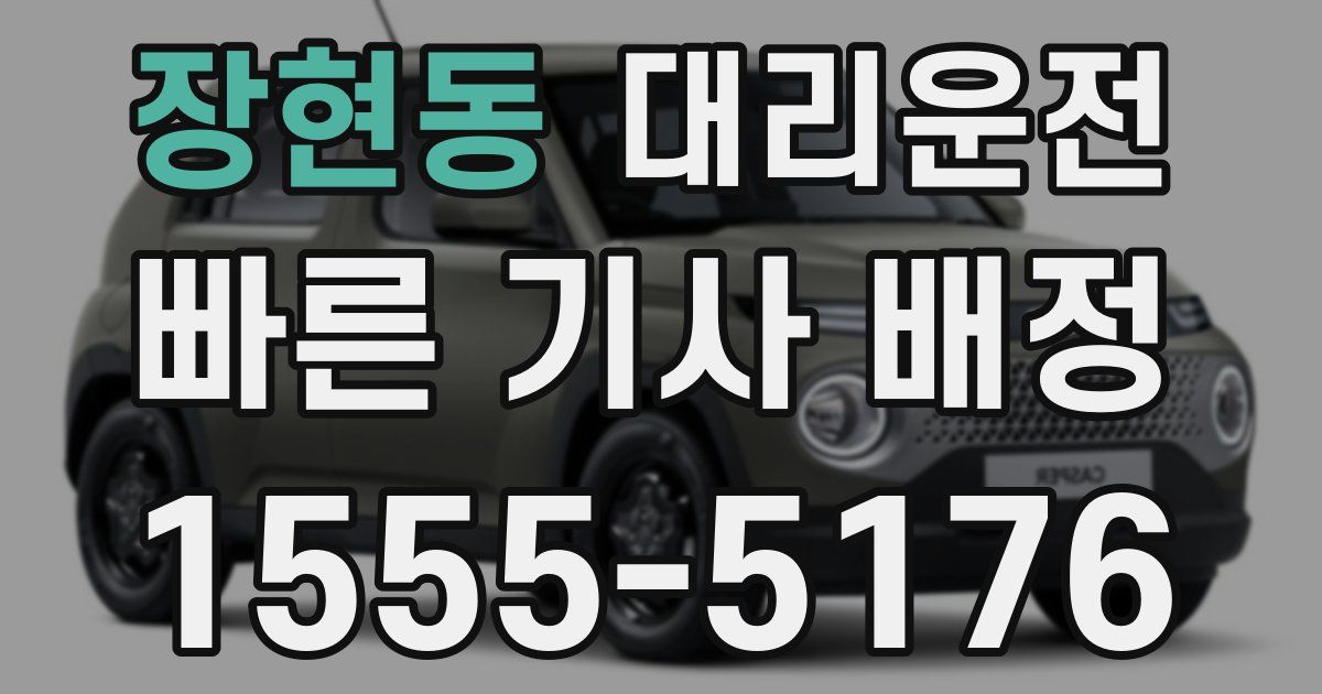 일일대리기사