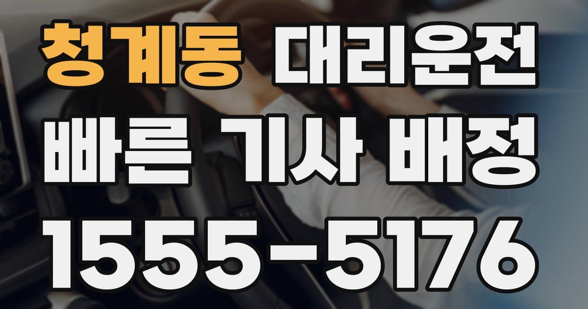 일일대리기사