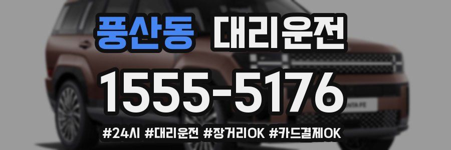 풍산동 대리운전