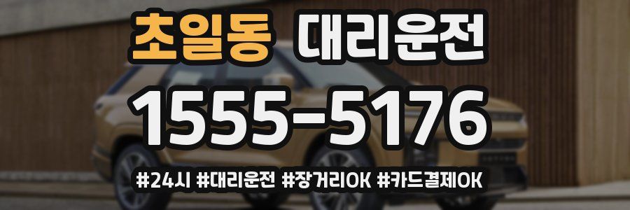초일동 대리운전