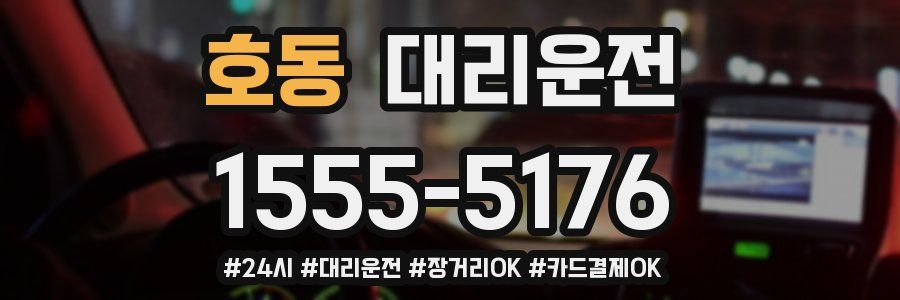 호동 대리운전