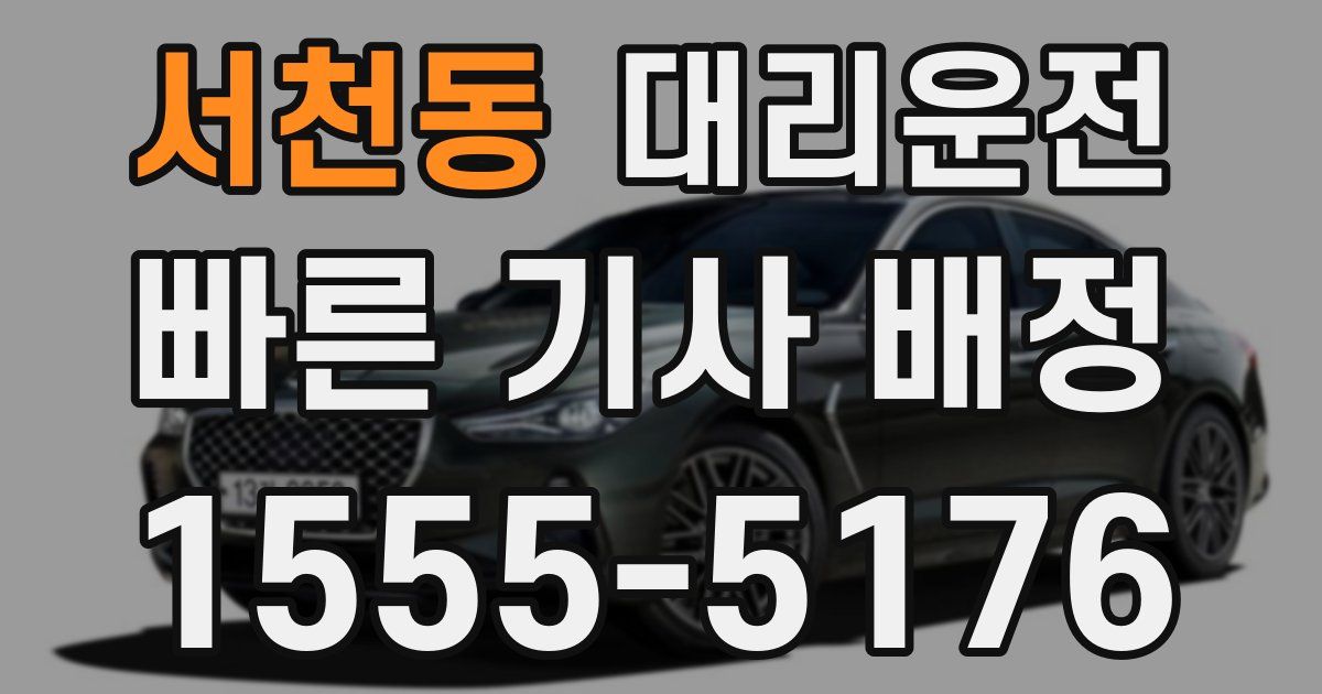 일일대리기사