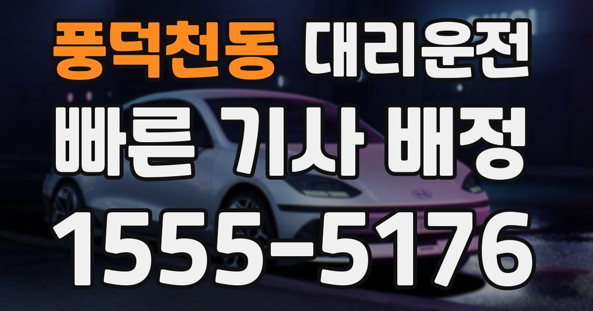 일일대리기사