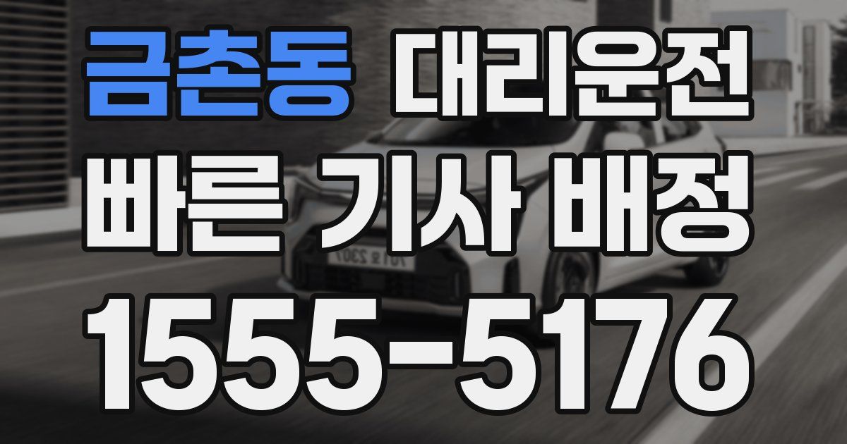 일일대리기사