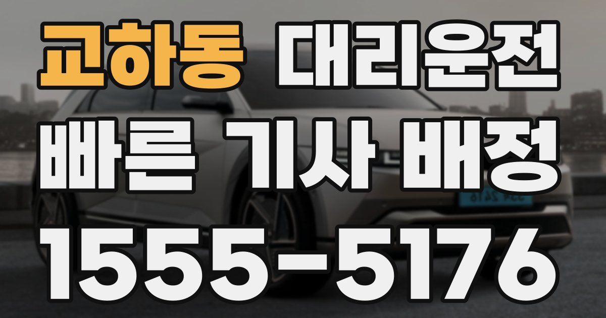 일일대리기사