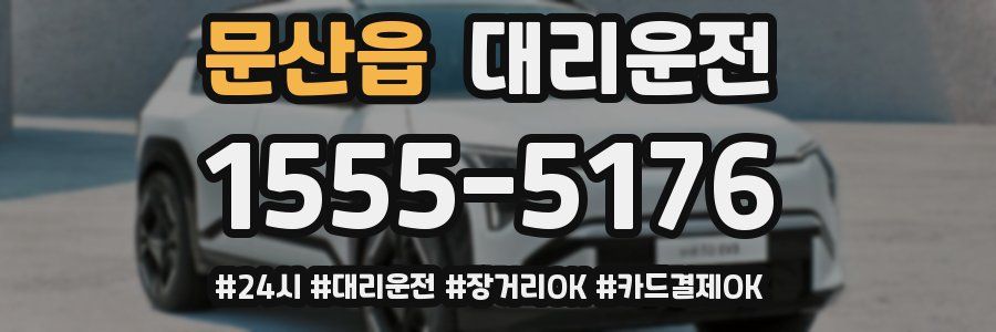 문산읍 대리운전