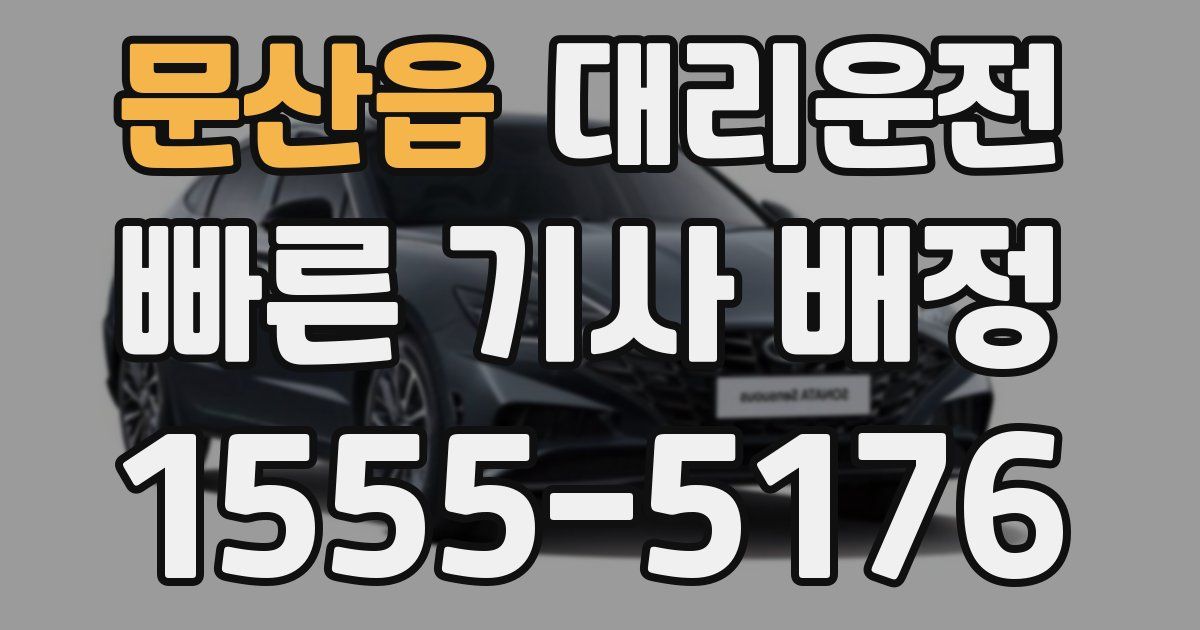일일대리기사