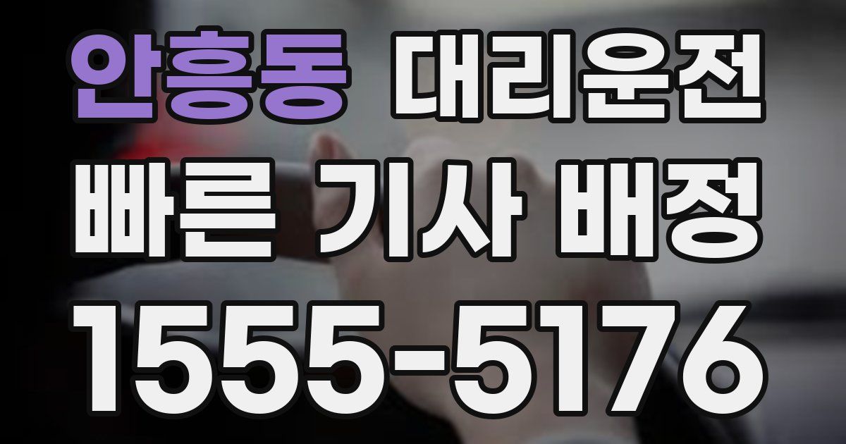 일일대리기사