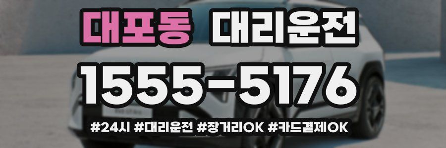 대포동 대리운전