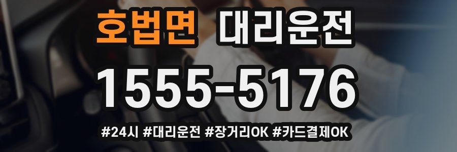 호법면 대리운전