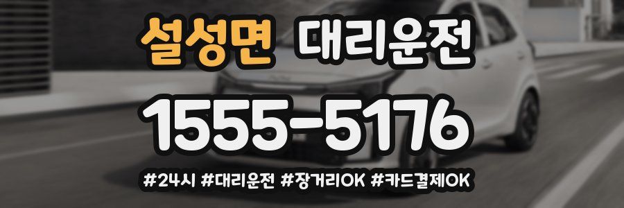 설성면 대리운전