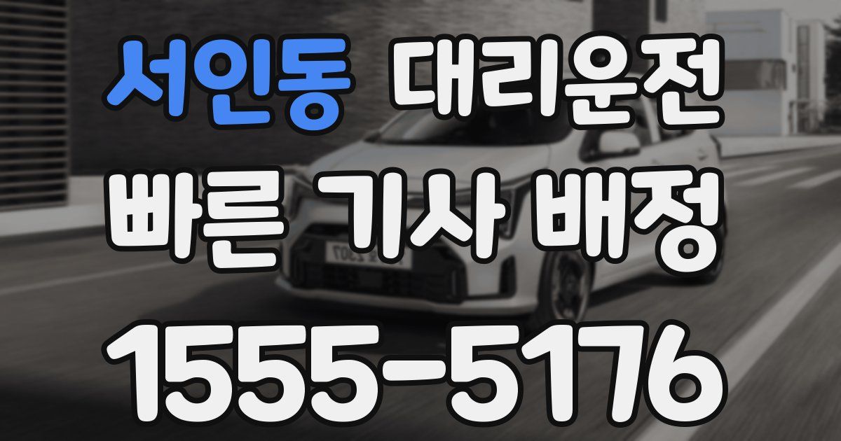 일일대리기사