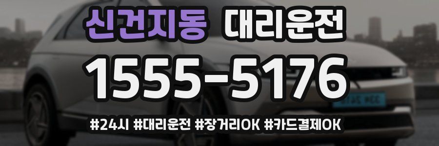 신건지동 대리운전