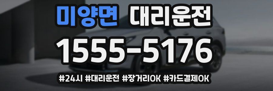 미양면 대리운전