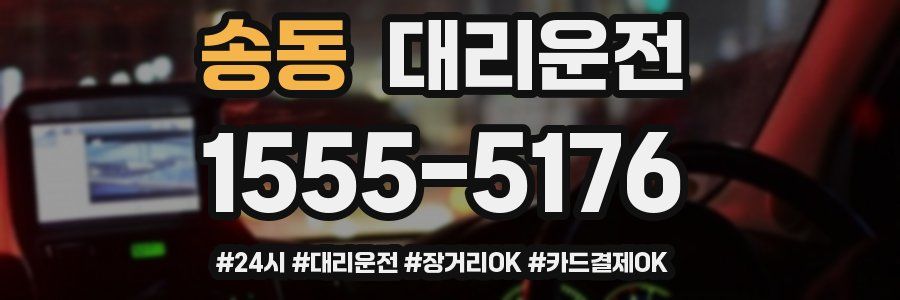 송동 대리운전