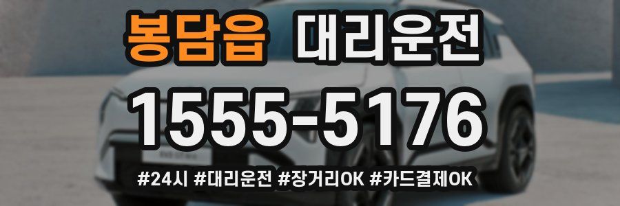 봉담읍 대리운전