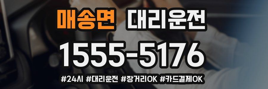 매송면 대리운전