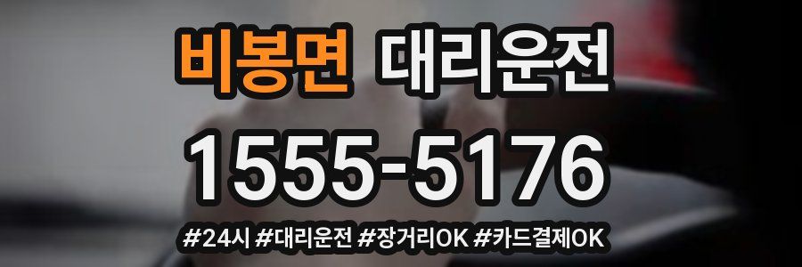 비봉면 대리운전