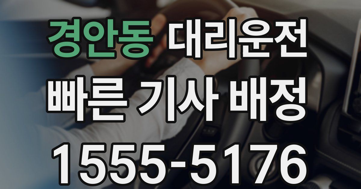 일일대리기사