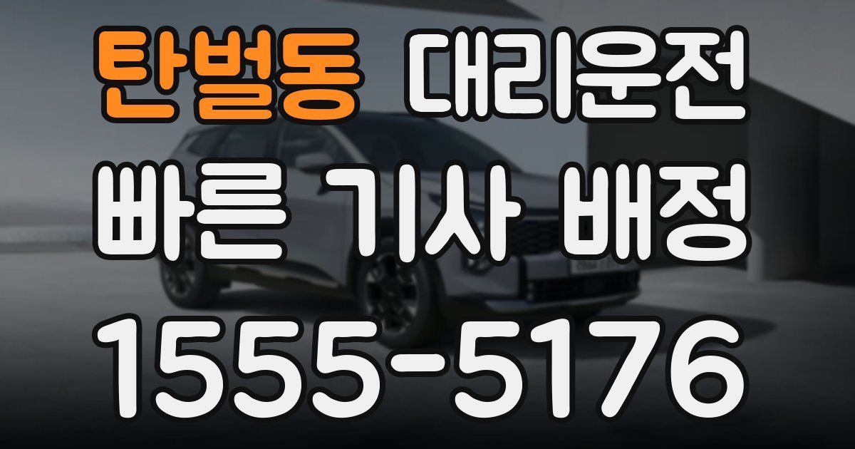 일일대리기사