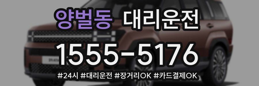 양벌동 대리운전